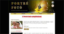 Desktop Screenshot of portrefoto.hu